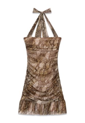 Guess, DRAPIERTES MINI DRESS - Robe fourreau - animalier
