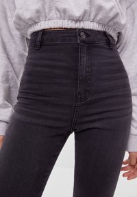Bershka Jeggings - dark grey