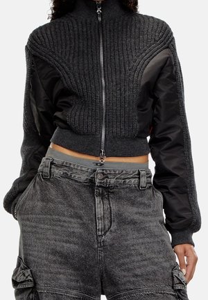 Chaqueta de punto - black