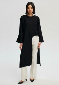 Touché Privé - WITH FRONT SLIT - Tunica - black Immagine in miniatura 1