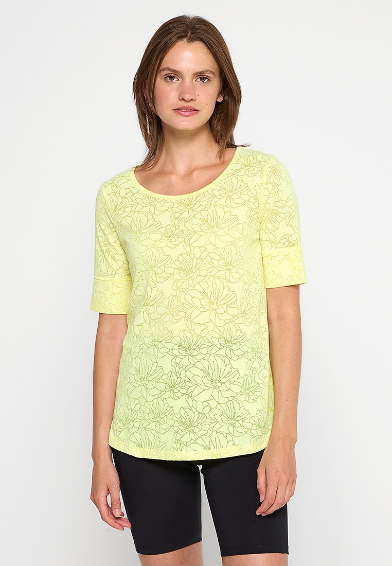 CMP Sport T-shirt lichtgeel
