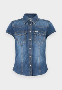 SHRUNKEN - Button-down blouse - crazy indigo