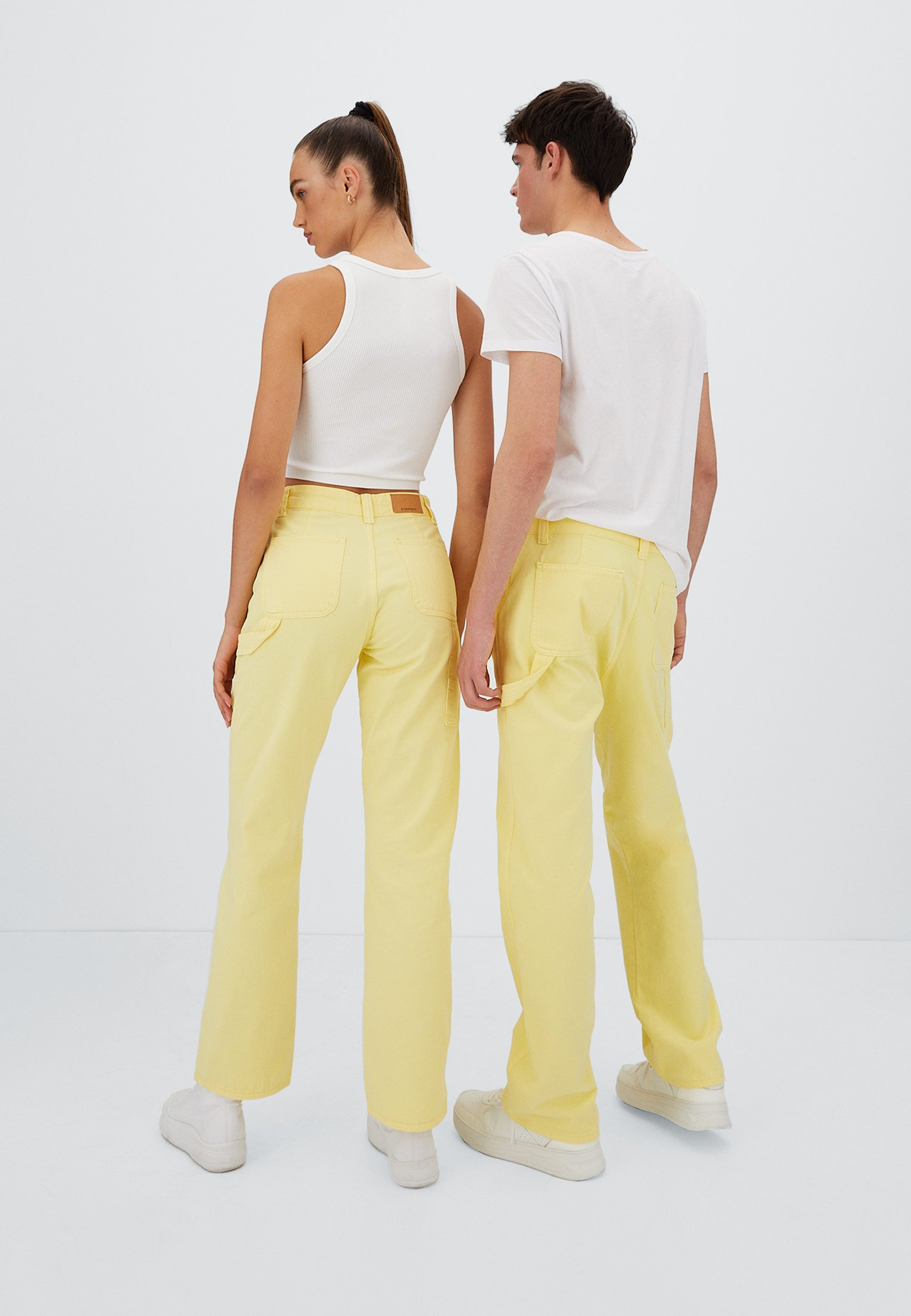 Straight leg jeans 