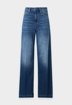Guess, BELLAGIO CHAIN POCKETS - Wide Leg - blau