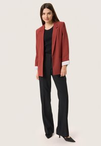 Soaked in Luxury SHIRLEY FOLD - Blazer - russet brown