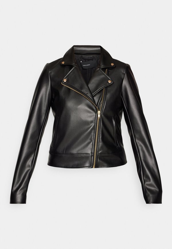 VMOLIVIA COATED CENTERFRONT JACKET - Bomber Jacket2