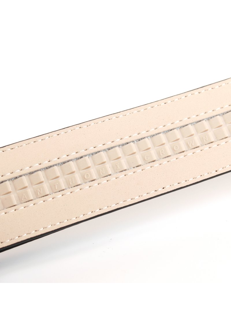 Herren Gürtel klassisch | Anthoni Crown Gürtel business dunkelblau - EL01886 Herren Gürtel klassisch | Anthoni Crown Gürtel business dunkelblau - EL01886