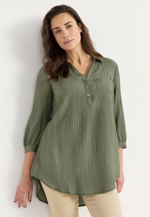 LONG - Tunika - khaki green