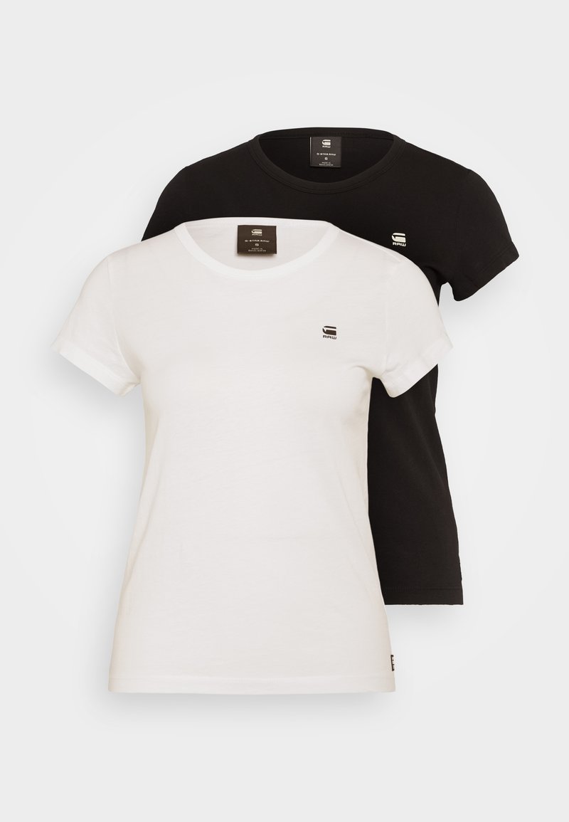 G-Star T-shirt basic zwart G-Star T-shirt basic zwart