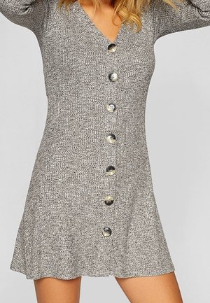 Stradivarius Abito in maglia - grey