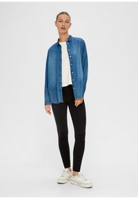 s.Oliver EXTRA VAN EEN MIX - Legging - schwarz