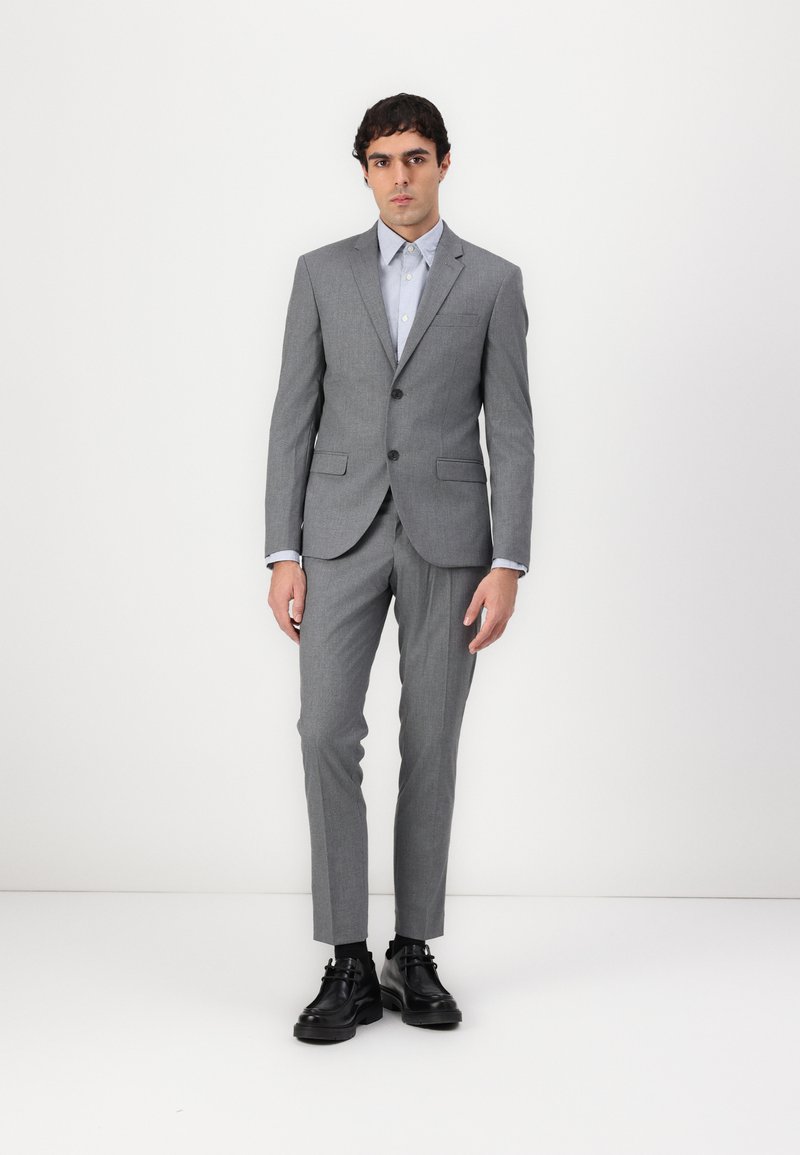 Isaac Dewhirst NOTCH SUIT SLIM - Κοστούμι - grey