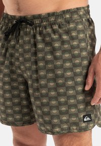 Quiksilver SCALLOP VOLLEY - Plavecké šortky - brown
