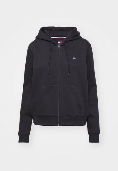 FLAG ZIP - Sweat zippé - black