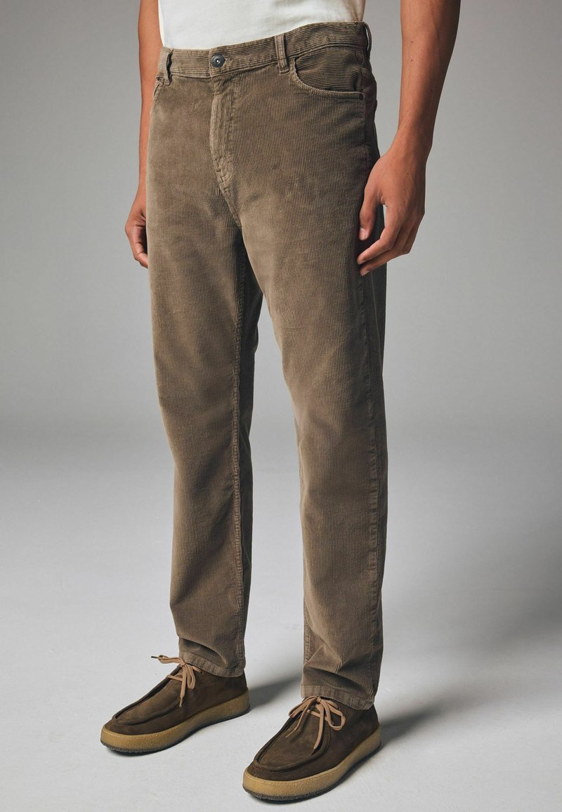 Next Kalhoty - mushroom brown