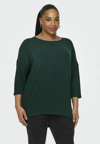 ONLY Carmakoma CARLAMOUR 3/4   - Top dugih rukava - green gables 1