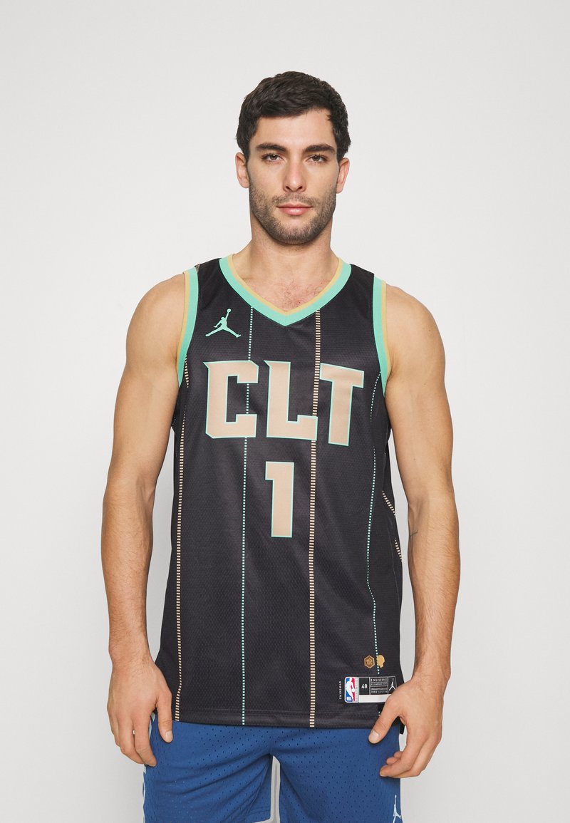 Nike Performance CHARLOTTE SWINGMAN NBAjersey black/zwart
