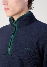 GANT HALF ZIP - Fleece jumper - evening blue