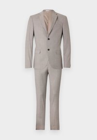 Isaac Dewhirst NOTCH SUIT SLIM - Κοστούμι - taupe