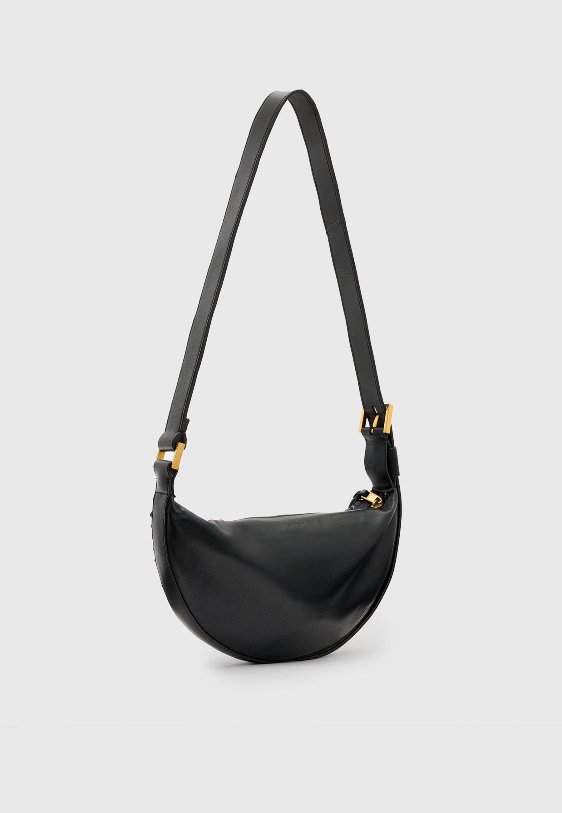 AllSaints HALF MOON - Cross body bag - black - Zalando.co.uk