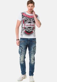 Cipo & Baxx T-Shirt print - white