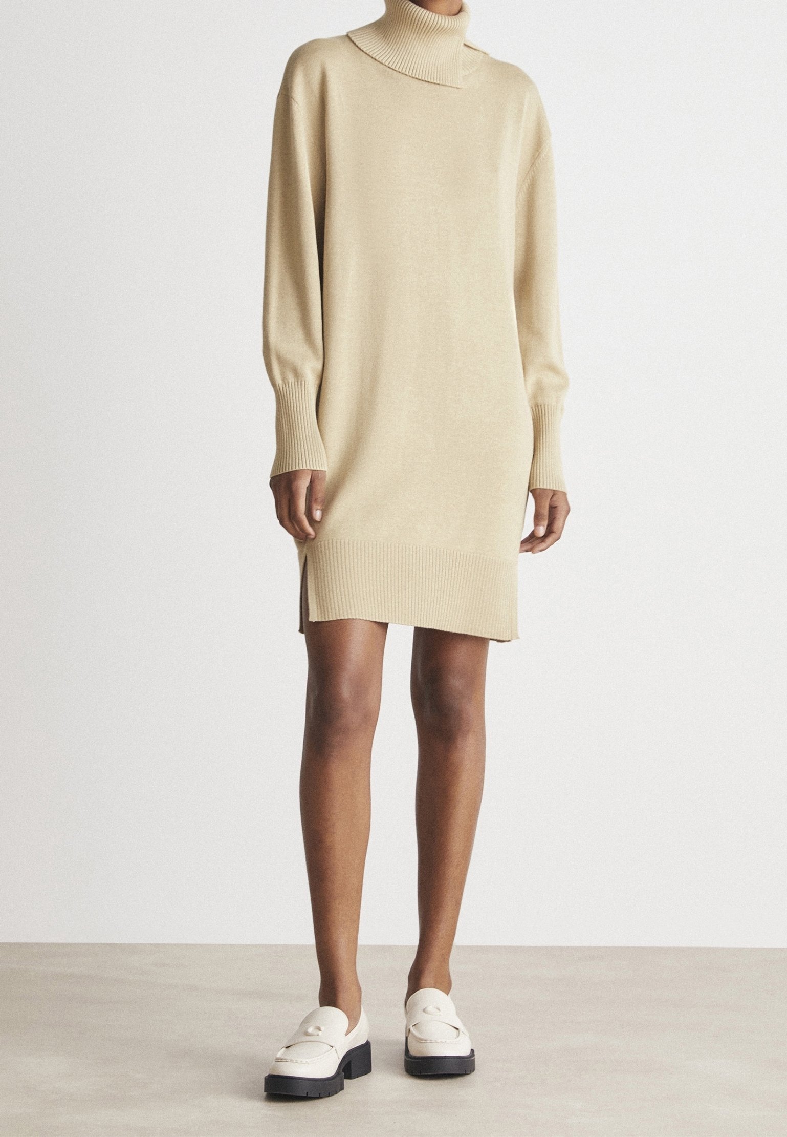 HOT Punto Beige Vestidos De Punto Zalando BOSS Vestido De