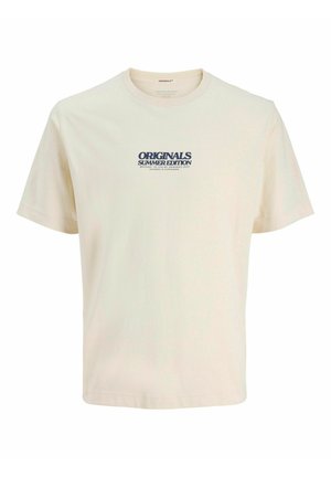 Jack & Jones, Printed - T-shirt print - antique white