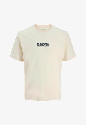 Jack & Jones, Printed - T-Shirt print - antique white