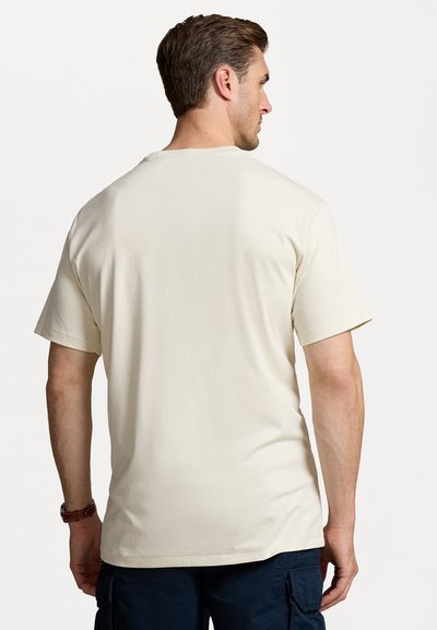 Polo Ralph Lauren Big & Tall SOFT COTTON CREWNECK T-SHIRT - Basic póló - parchment cream