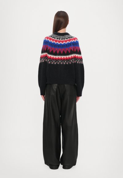CLOSED CROPPED ZIP CARDIGAN - Adīta jaka - cosmic grey