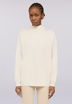 A COLLO ALTO IN RASATA - Jersey de punto - white venice