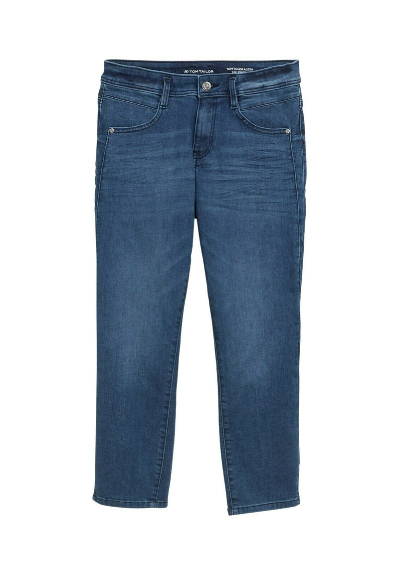 Tom Tailor Slim fit jeans donkerblauw