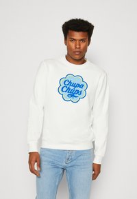 Antony Morato CHUPA CHUPS REGULAR FIT WITH PLASTIC AND FLOCK PRINT - Sportska majica - cream