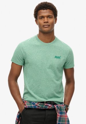 VINTAGE LOGO  - Basic T-shirt - bright green grit
