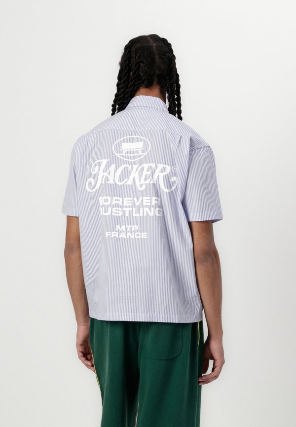 COLLECTIVE STRIPE UNISEX - Hemdbluse - purple