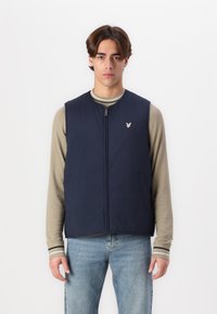 Lyle & Scott LIGHTWEIGHT FILLED GILET - Vesta - midnight navy