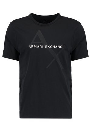 T-shirts med print - black