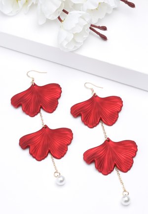 Avant-Garde Paris Earrings - red