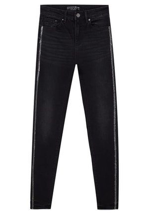 Skinny-Farkut - grey denim