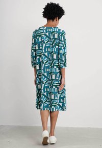 Seasalt Cornwall CALL - Denní šaty - teal cornish stones chalk