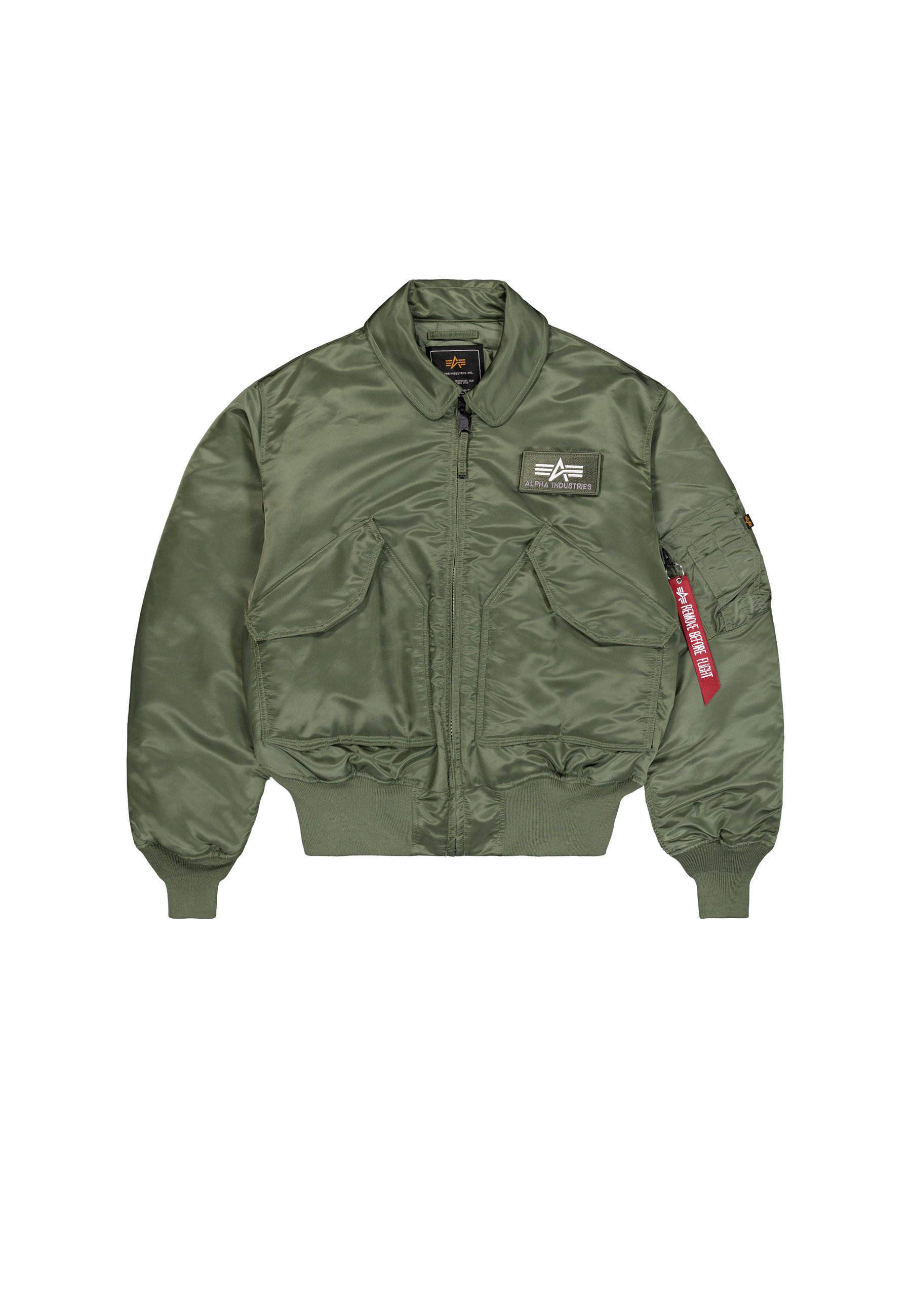 Alpha Industries CWU-45 HERITAGE UNISEX - Blusão aviador - sage