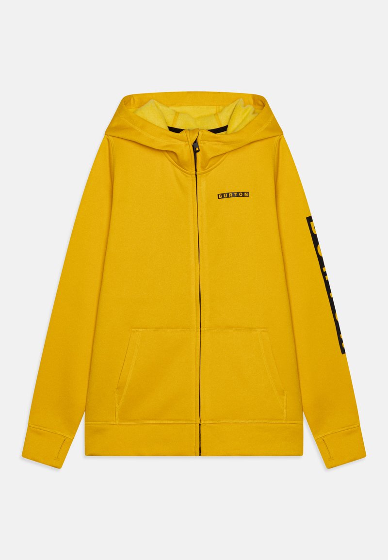 Burton Sweater met rits donkergeel