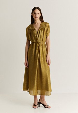 Vestito di maglina - olive