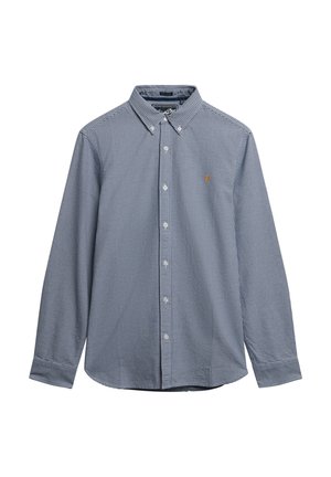 CLASSIC OXFORD LONG SLEEVE - Skjorter - ocean navy gingham