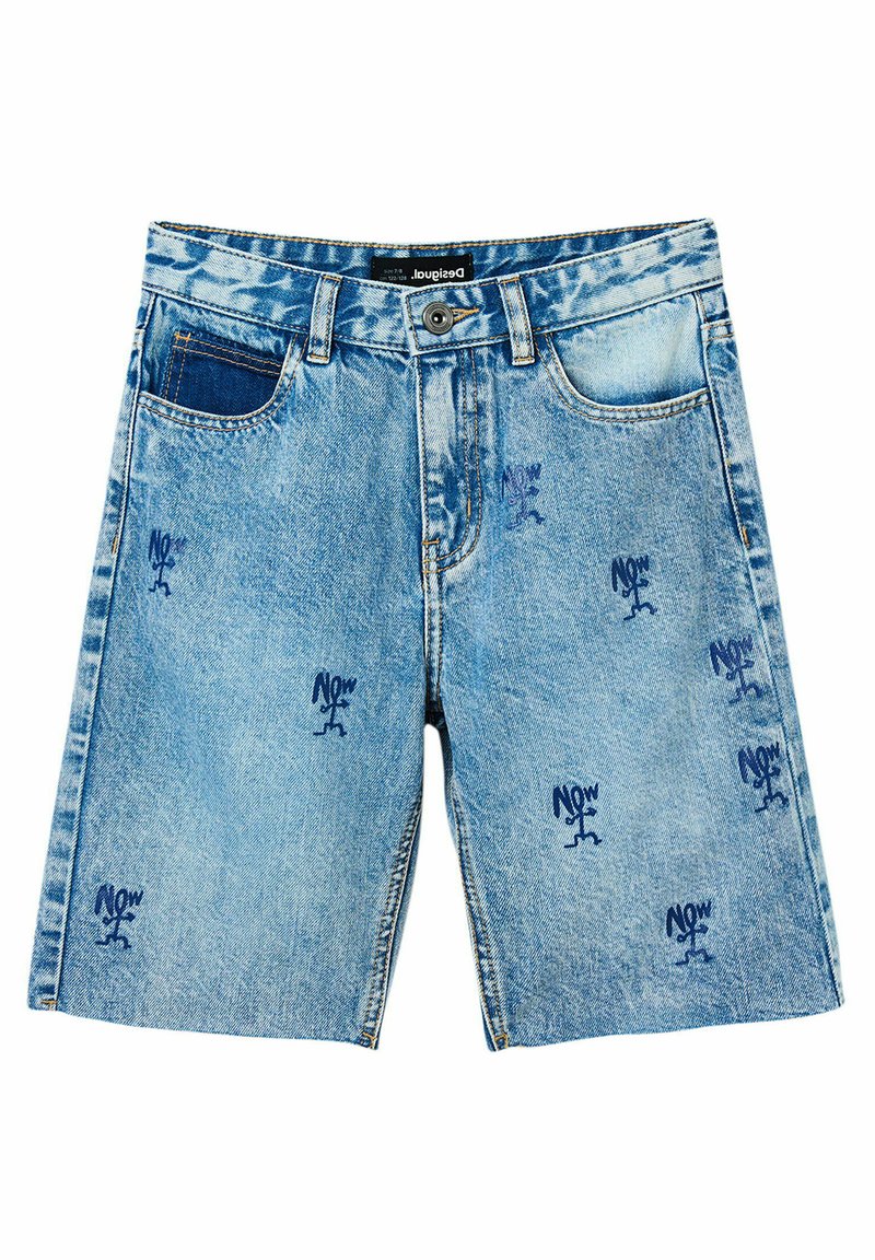 Desigual Jeansshort blauw