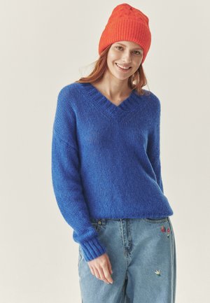MAI - PULLOVER. - Striktrøje - blue