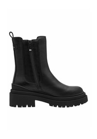 Tamaris CHELSEA - Bottines à plateau - black matt