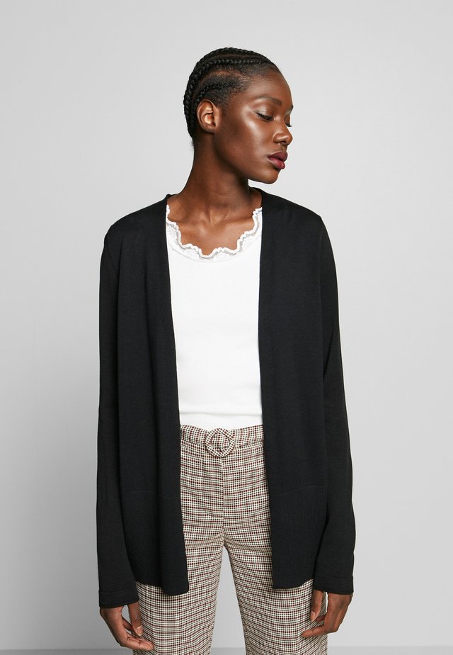 LANGARM - Strickjacke - black