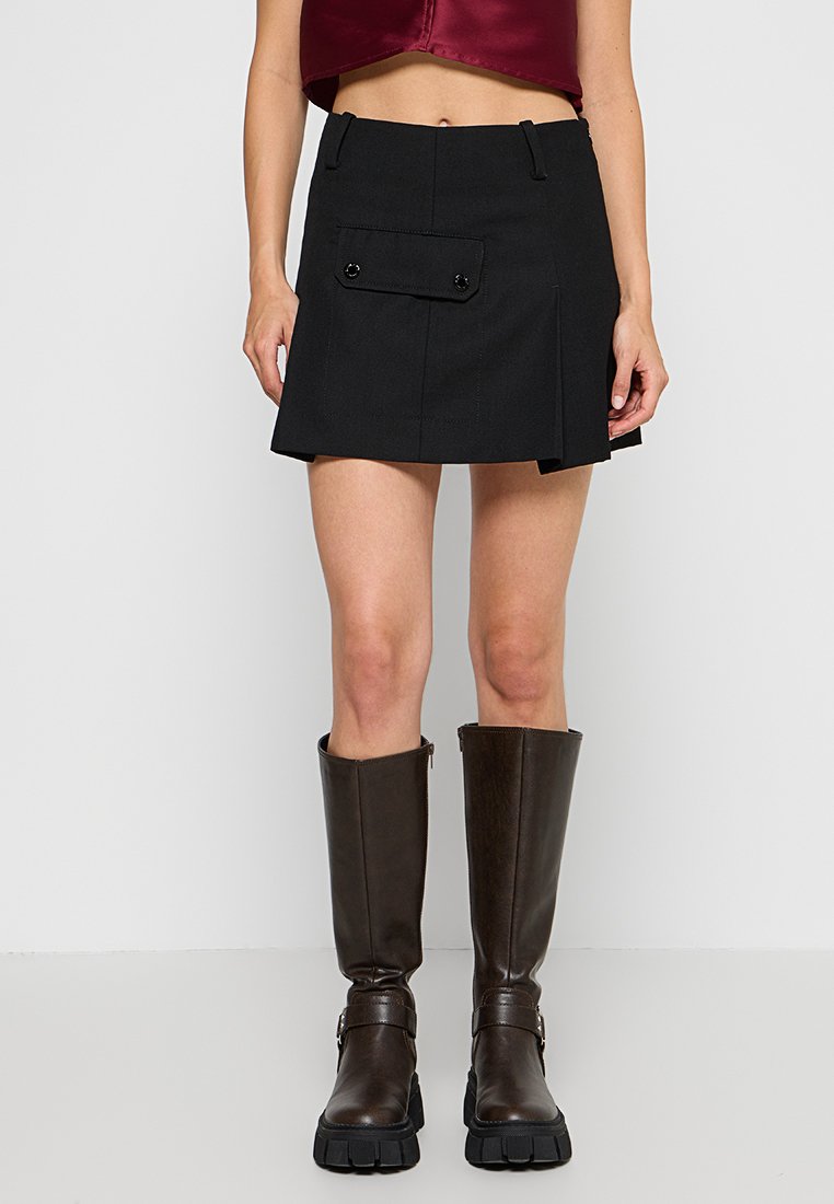 sandro A-lijn rok zwart