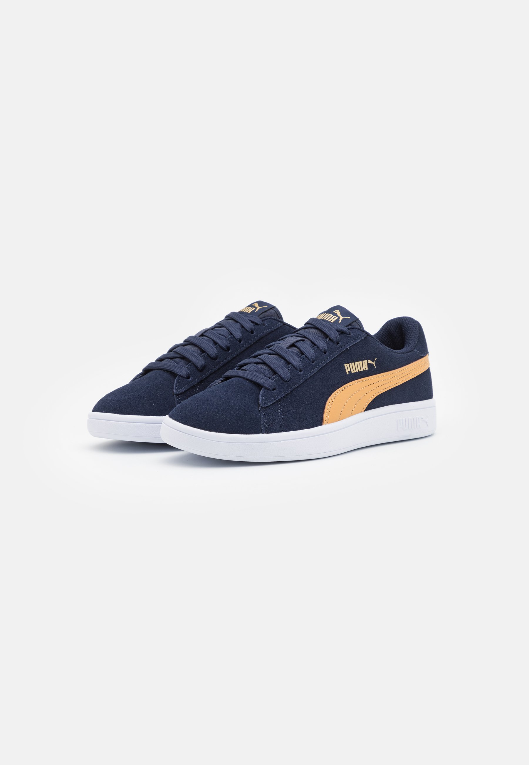 Puma SMASH V2 UNISEX - Sneakers laag - peacoat/taffy/team gold/blauw -  Zalando.be